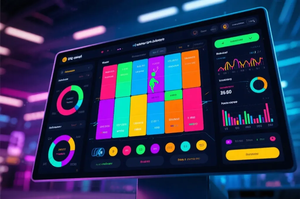 多彩的投注界面与数据可视化占位图